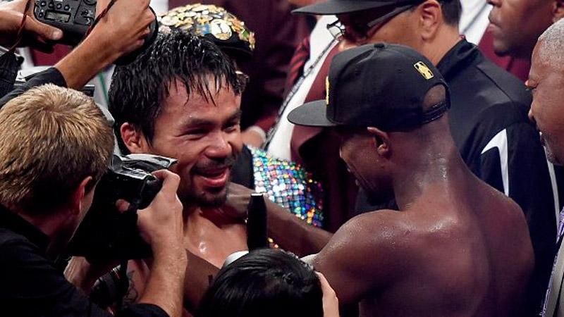 Пакьяо перед боєм з Мейвезером приховав травму Пакьяо перед боєм з Мейвезером приховав травму