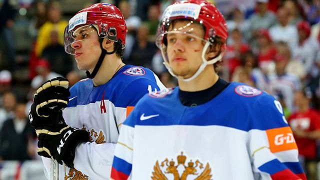 Традиції по-російськи: хокеїсти після поразки проігнорували гімн суперника