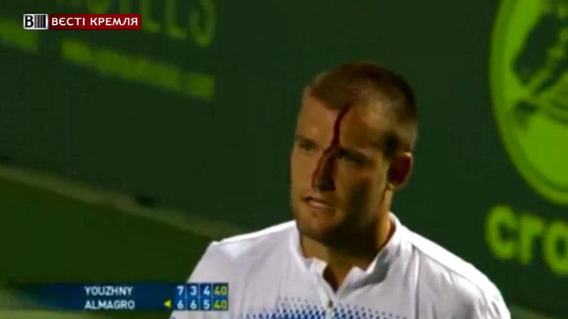 Российский теннисист после неудачных игр стал мазохистом