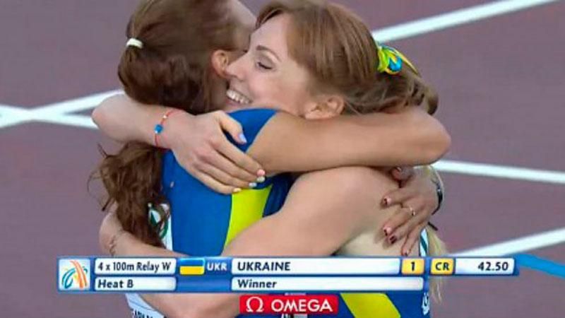 Украинские легкоатлетки побили рекорд Чемпионата Европы