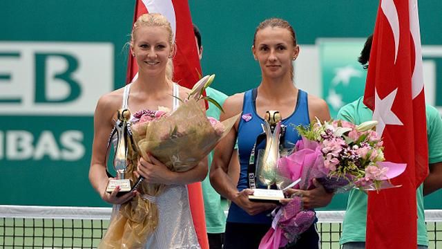 Теннис: Украинки покорили Стамбул Теннис: Украинки покорили Стамбул