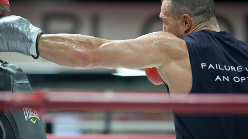 Владимир Кличко показал активные тренировки перед боем