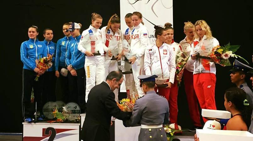 Українські шаблістки здобули "срібло" на етапі Кубка світу