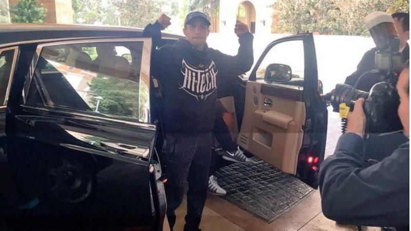 Ломаченко прибыл в Вегас на бой Ломаченко прибыл в Вегас на бой