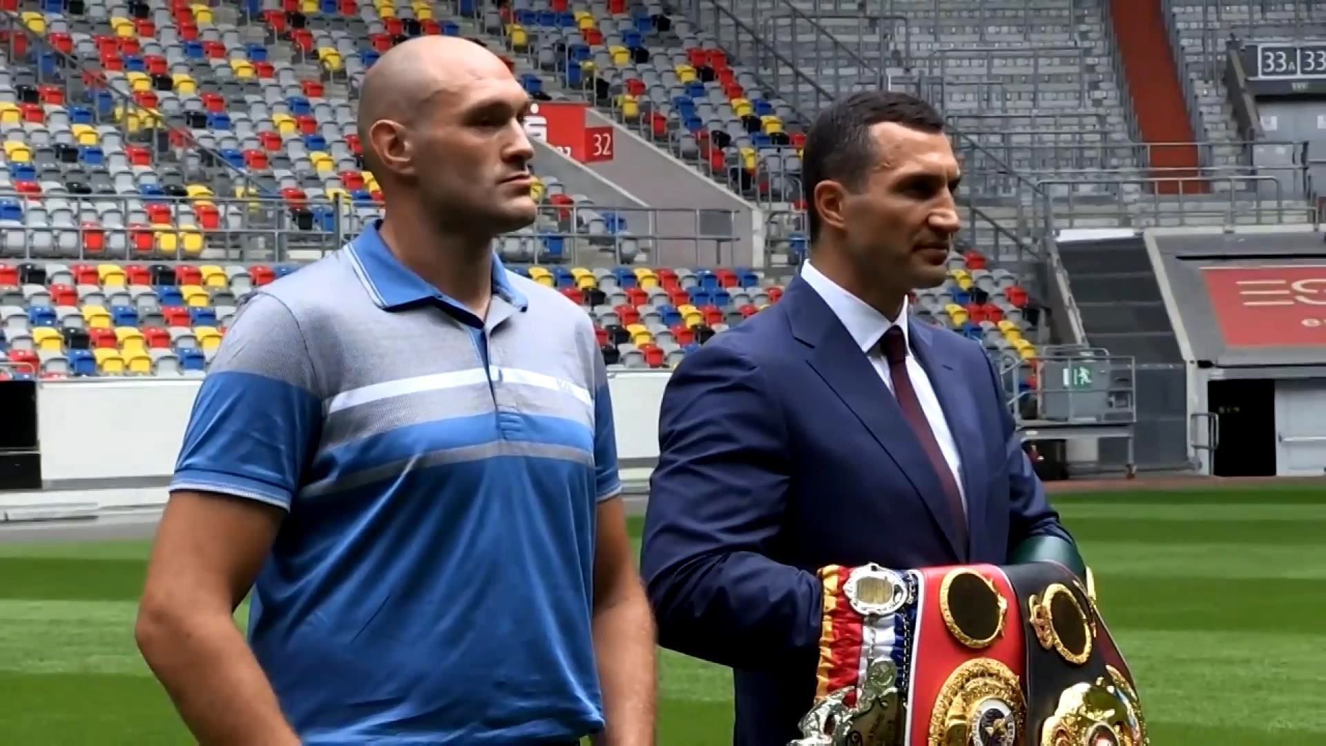 Кличко и Фьюри побились об заклад на полмиллиона