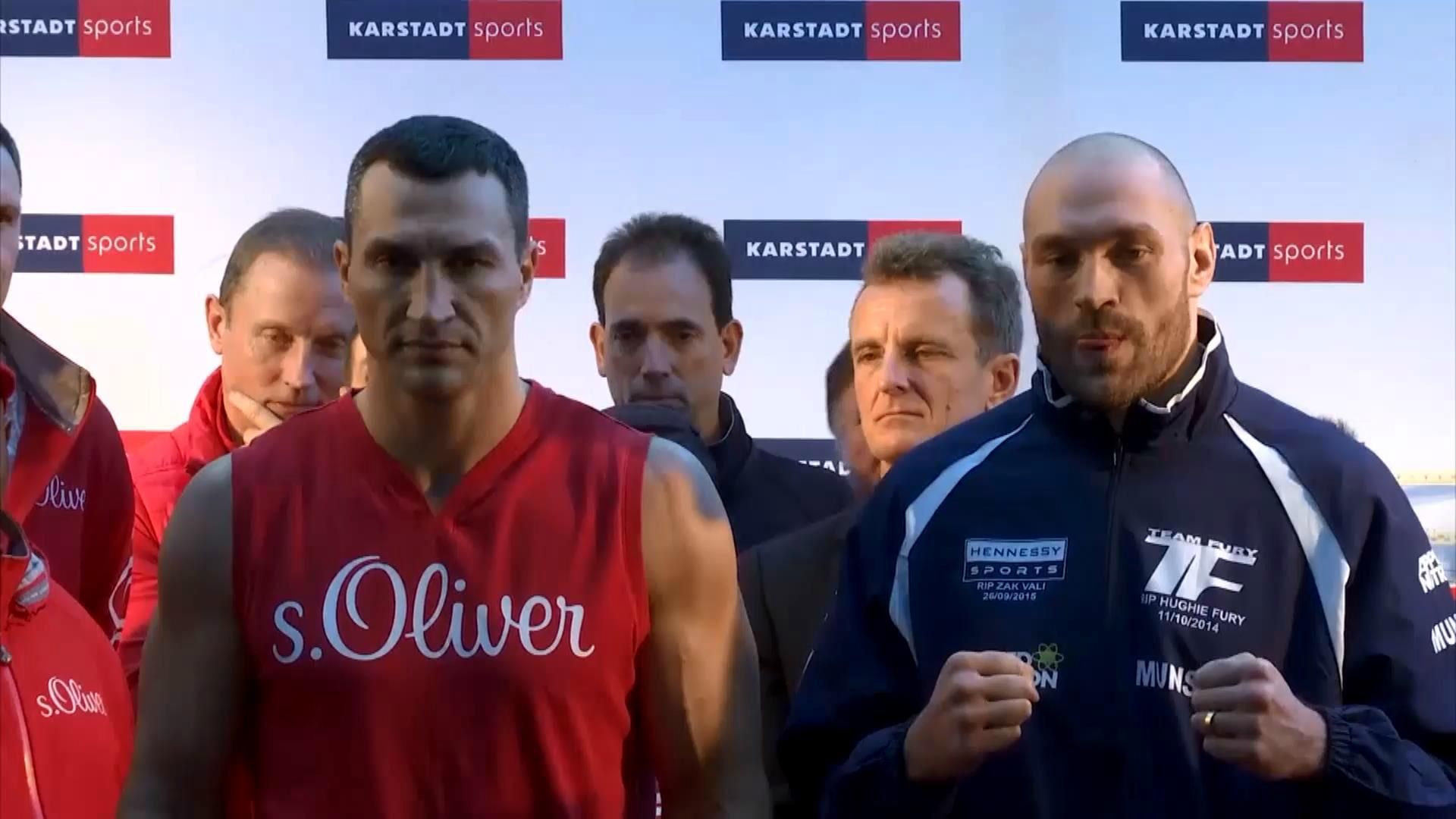 Кличко поступився Ф'юрі перед боєм Кличко поступився Ф'юрі перед боєм