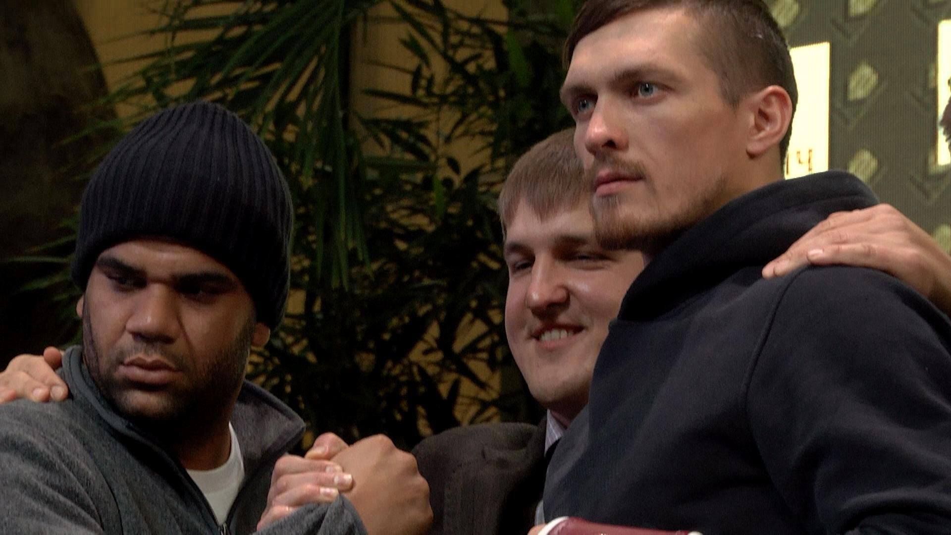 Усик впервые встретился с соперником из Кубы Усик впервые встретился с соперником из Кубы