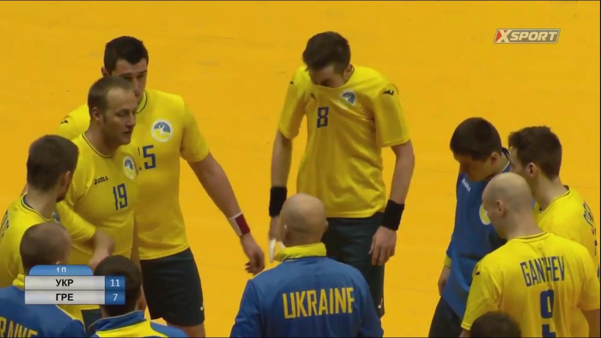 Гандбольна збірна України сенсаційно поступилася грекам у відборі на Чемпіонат світу