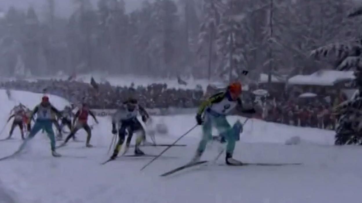 Украинка среди лучших на гонке кубка мира по биатлону Украинка среди лучших на гонке кубка мира по биатлону