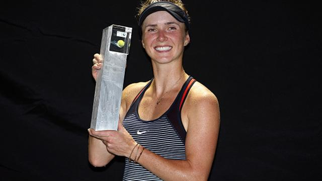 Теннис. Свитолина победила на турнире и установила личный рекорд