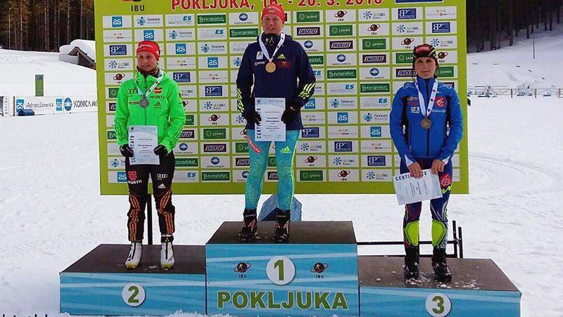 Украинские биатлонисты феерично стартовали на юниорском Чемпионате Европы