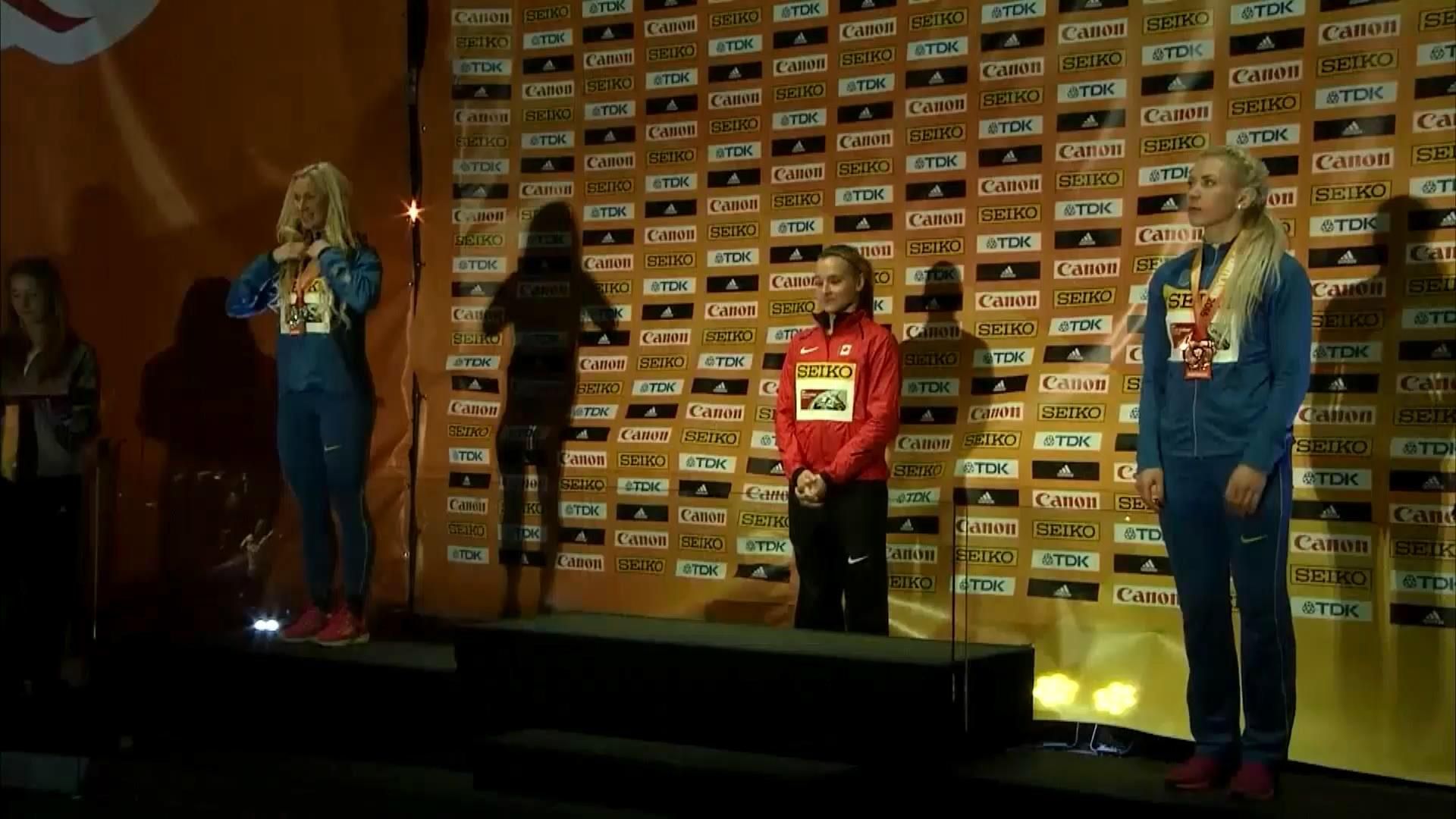 Украинки "оккупировали" подиум на чемпионате мира по легкой атлетике Украинки "оккупировали" подиум на чемпионате мира по легкой атлетике