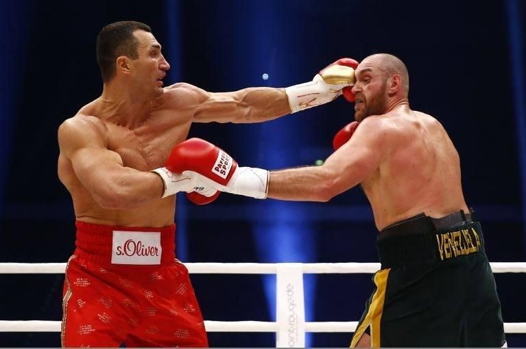 Фьюри снова заглянул за спину Кличко Фьюри снова заглянул за спину Кличко