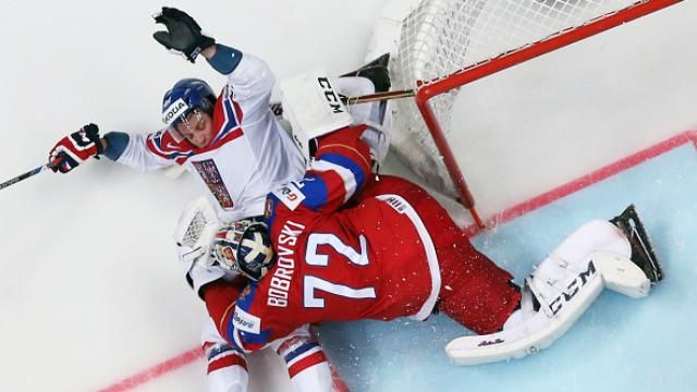 Россия позорно проиграла на домашнем чемпионате мира по хоккею
