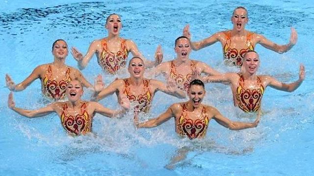 Українські синхроністки здивували публіку на чемпіонаті Європи Українські синхроністки здивували публіку на чемпіонаті Європи