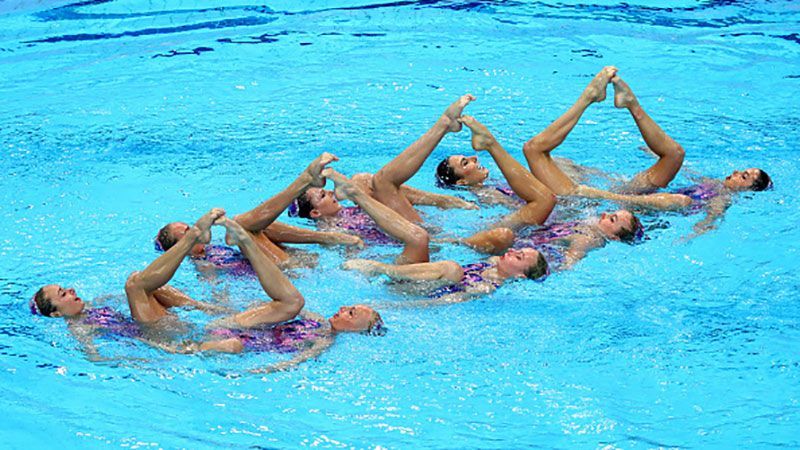 Украинки завоевали золото Европы по синхронному плаванию Украинки завоевали золото Европы по синхронному плаванию