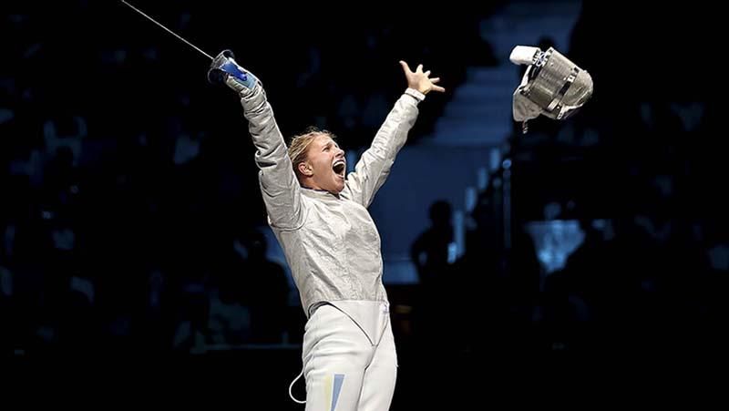 Українка Харлан перемогла на етапі Кубка світу з фехтування Українка Харлан перемогла на етапі Кубка світу з фехтування