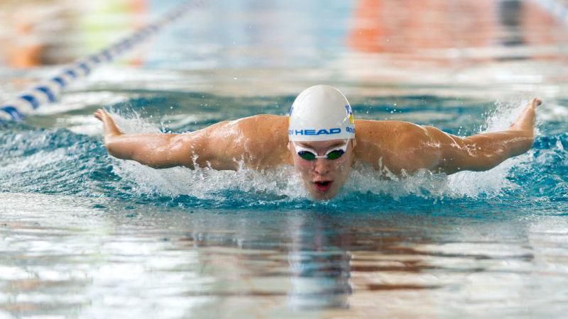 Український плавець побив рекорд Європи Український плавець побив рекорд Європи