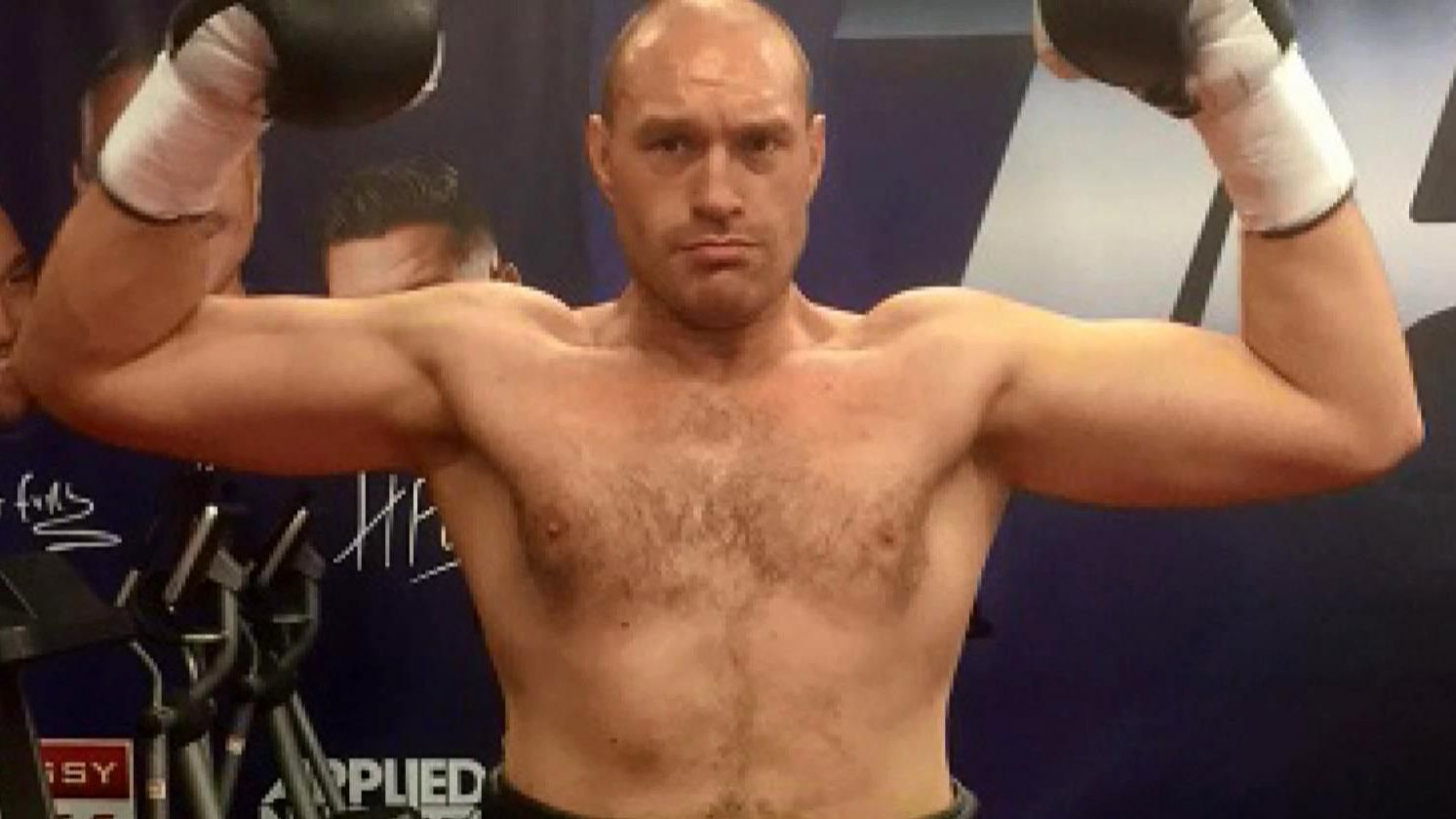 Ф'юрі добряче схуд перед боєм з Кличком Ф'юрі добряче схуд перед боєм з Кличком