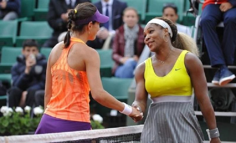 Испанка обыграла Серену Уильямс в турнире серии "Большого шлема" Испанка обыграла Серену Уильямс в турнире серии "Большого шлема"