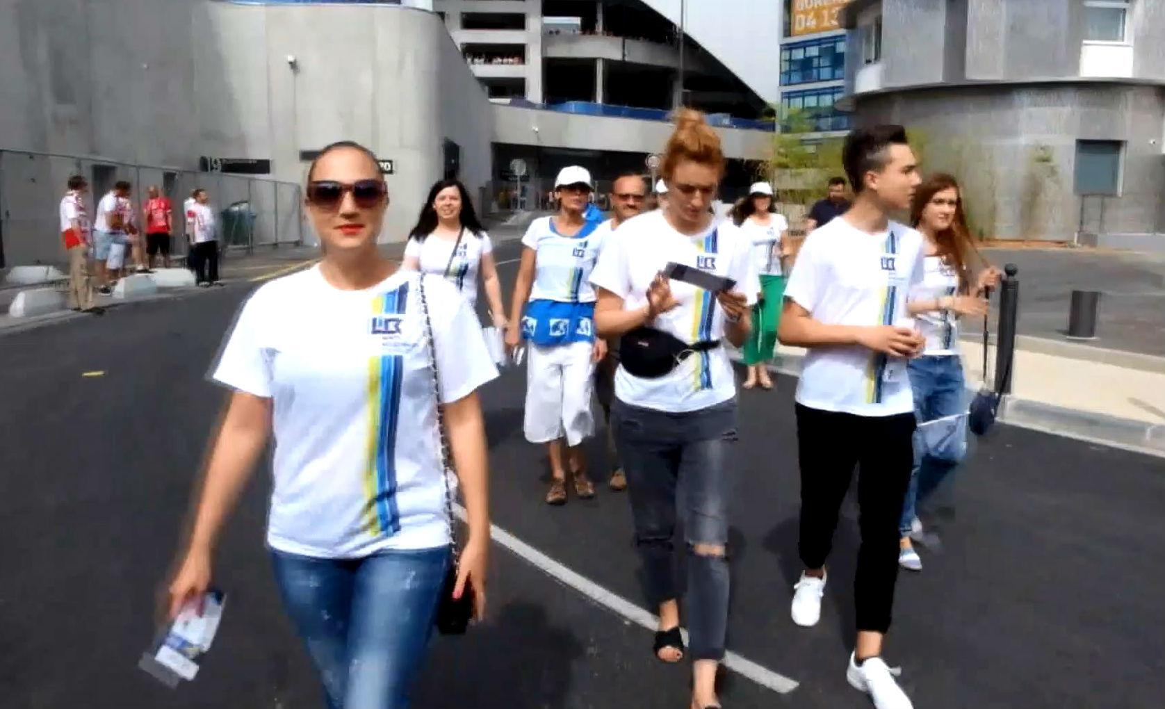 Победители фотоконкурса "Мой Евро" посетили футбольный матч во Франции