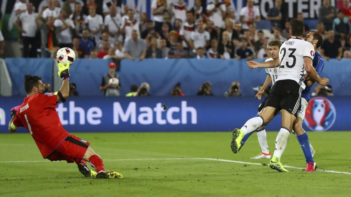 Трилер на Євро-2016: Німеччина лише у тривалій серії пенальті пройшла Італію