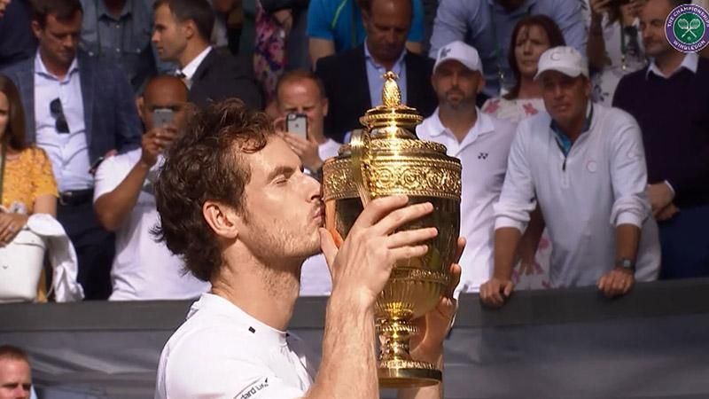 Энди Маррей во второй раз в жизни выиграл "Уимблдон" Энди Маррей во второй раз в жизни выиграл "Уимблдон"