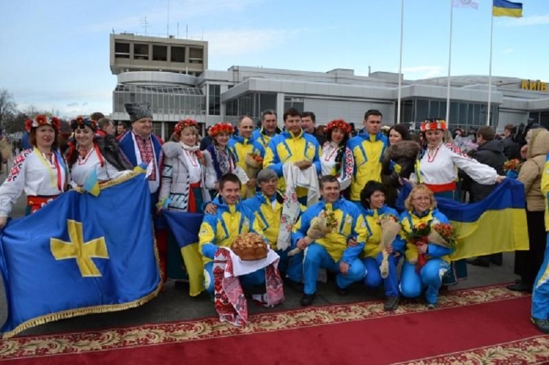 Українських спортсменів урочисто провели на Паралімпіаду в Ріо