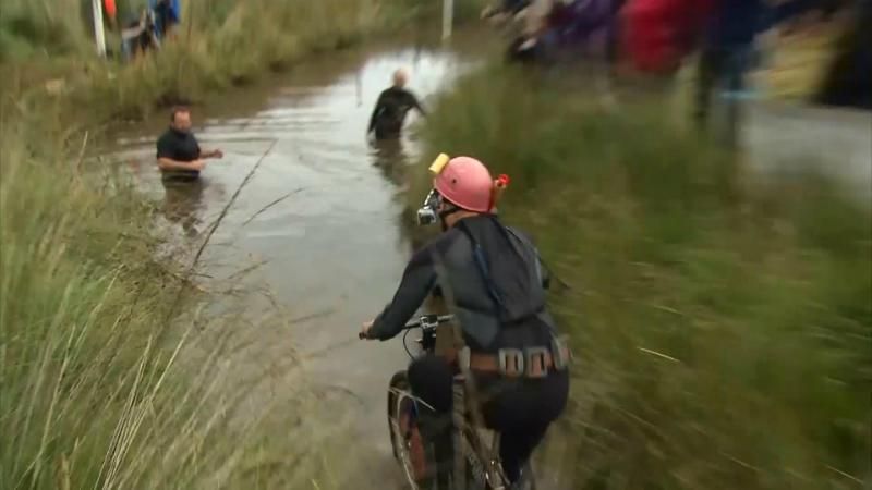 Як пройшов чемпіонат з їзди на велосипеді у трясовинні Як пройшов чемпіонат з їзди на велосипеді у трясовинні