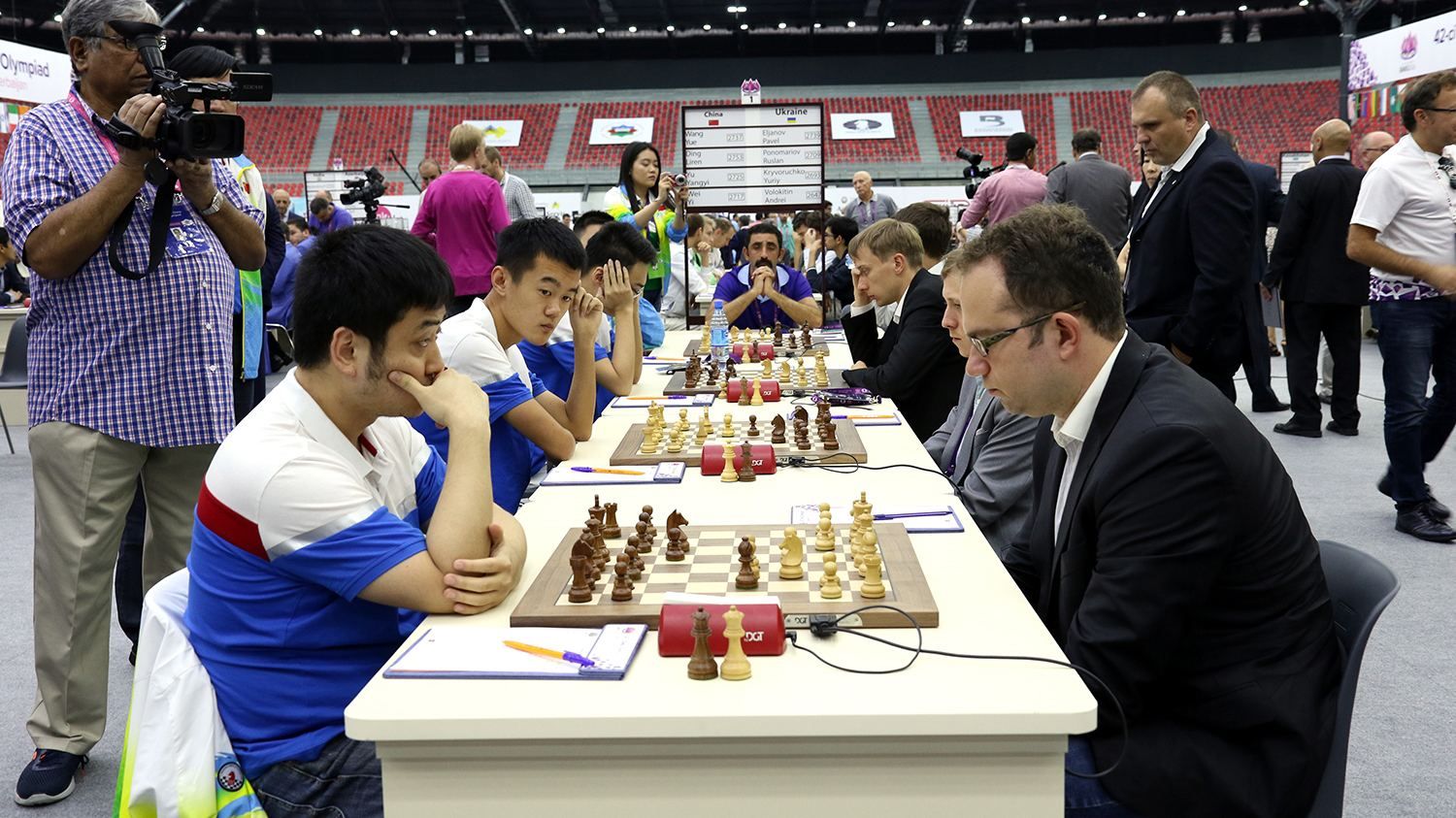 Шахматы: украинские мужчины преодолели еще одного конкурента за мировую корону