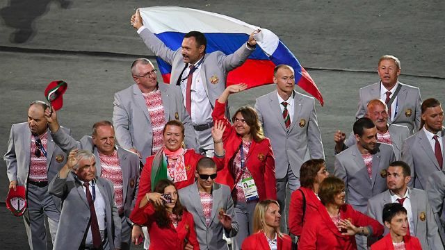 Білоруса, що засвітився з прапором Росії на Паралімпіаді, покарали Білоруса, що засвітився з прапором Росії на Паралімпіаді, покарали