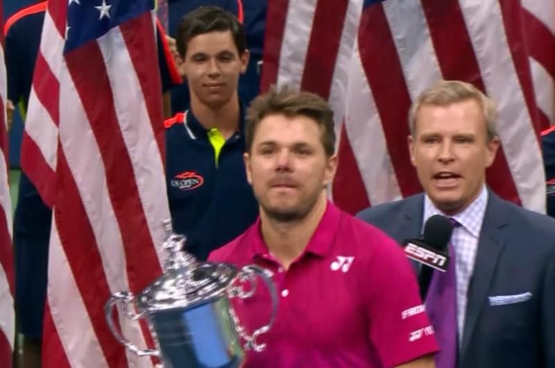 Вавринка победил лидера мирового рейтинга на US Open