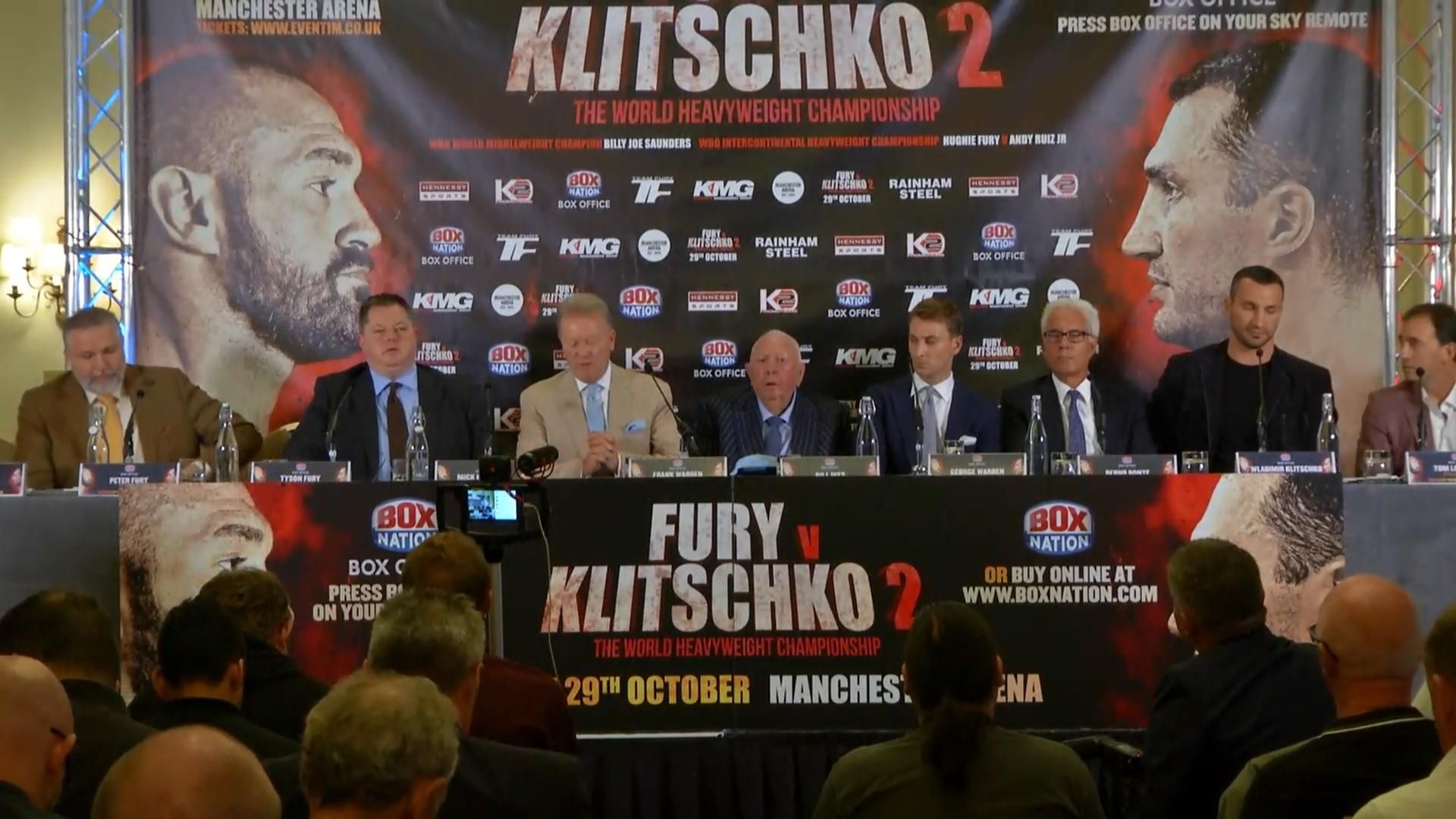 Фьюри не пришел на пресс-конференцию с Кличко