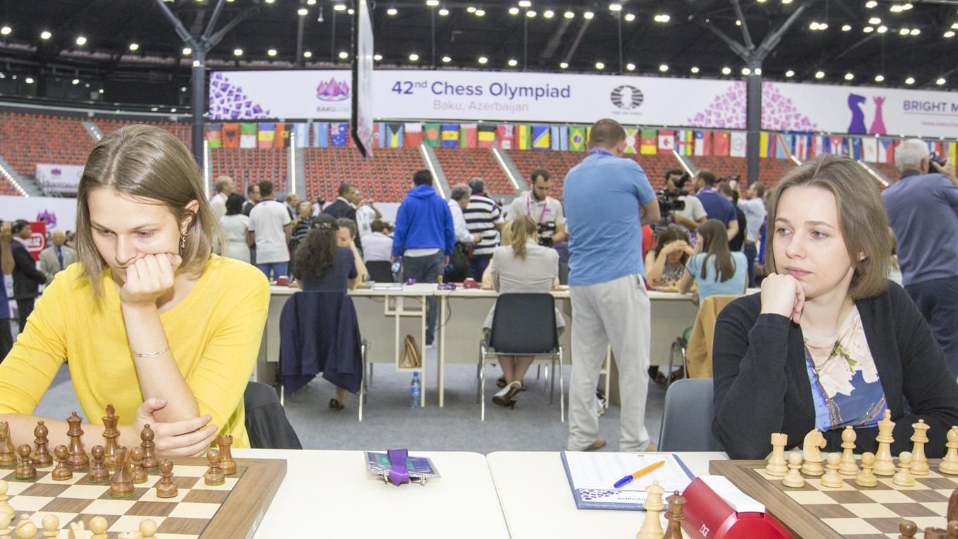 Украинские шахматистки выгнали Россию из призеров и взяли "бронзу" Олимпиады Украинские шахматистки выгнали Россию из призеров и взяли "бронзу" Олимпиады