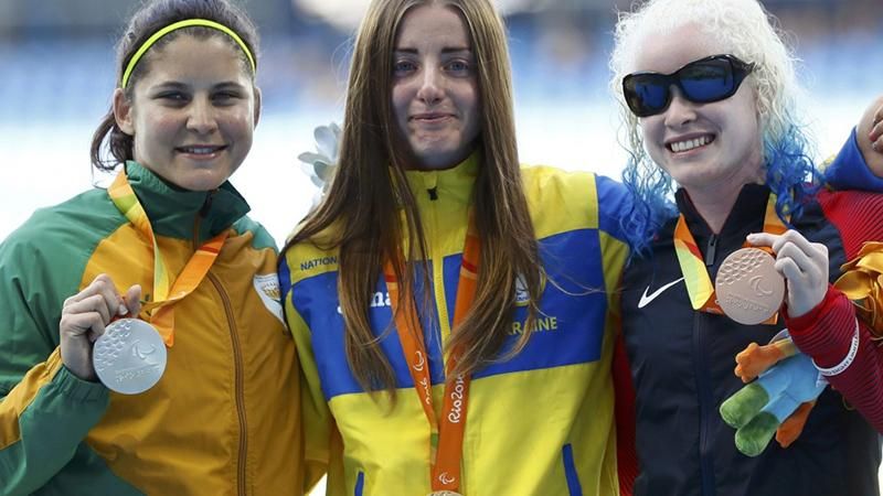 Українка виборола "бронзу" на Паралімпіаді Українка виборола "бронзу" на Паралімпіаді