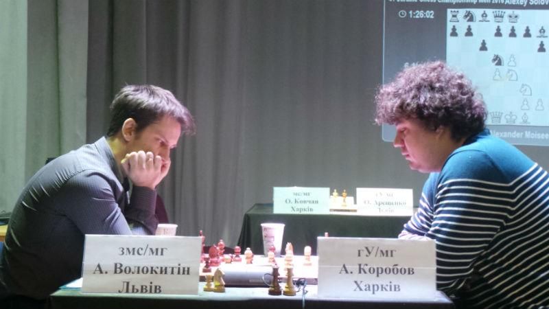 Чемпіонат України з шахів: лише двоє йдуть без втрат