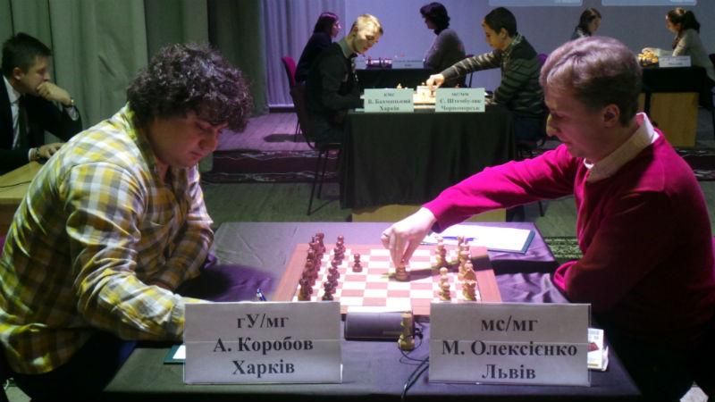 Чемпионат Украины по шахматам: фавориты вышли в лидеры