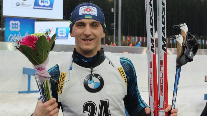 Українець Підручний потрапив у "квіти" на етапі Кубка світу з біатлону