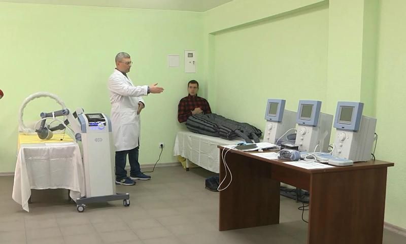 В Черкассах появился уникальный центр реабилитации спортсменов В Черкассах появился уникальный центр реабилитации спортсменов