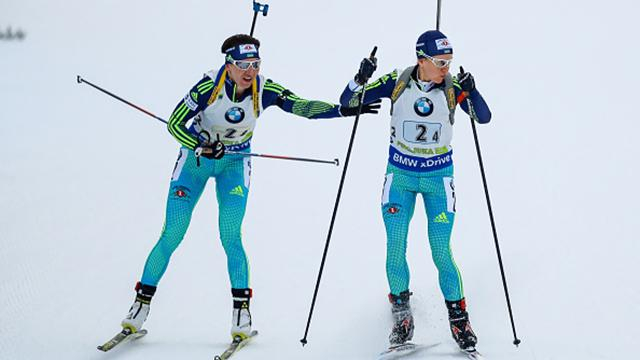 Биатлон. Женская сборная Украины повторила достижение мужчин