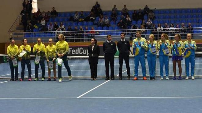 Сборная Украины по теннису победила Австралию в матче Кубка Федерации