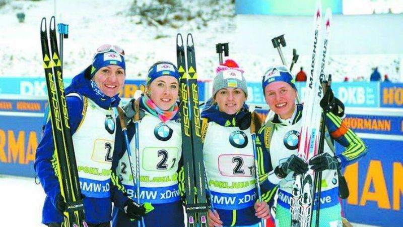 ЧМ по биатлону: Украинки завоевали невероятное серебро в эстафете ЧМ по биатлону: Украинки завоевали невероятное серебро в эстафете