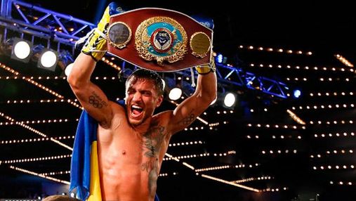 Украинский боксер получил награду лучшего боксера мира