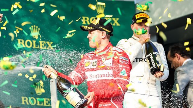 Ferrari впервые победила в Formula-1 за последние полтора года