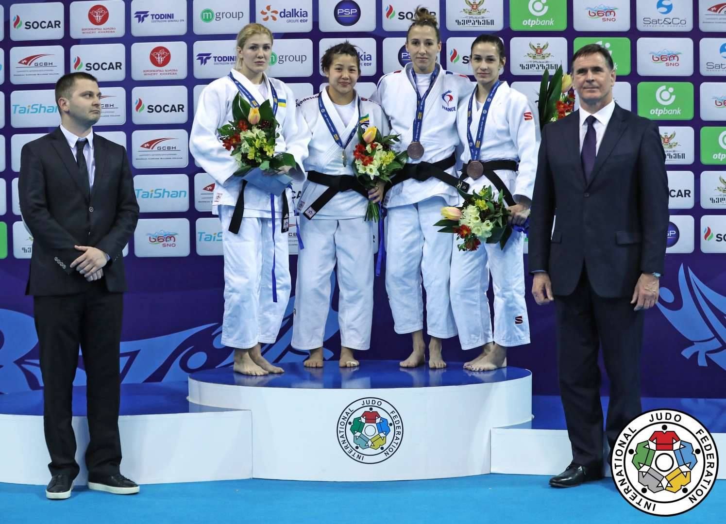 Украинская дзюдоистка завоевала медаль на престижных соревнованиях
