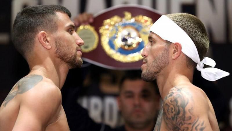 Ломаченко, Усик и Гвоздик взвесились: до боя осталось менее суток Ломаченко, Усик и Гвоздик взвесились: до боя осталось менее суток