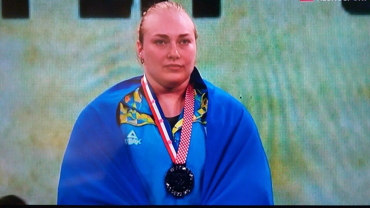 Українка здобула срібні медалі на чемпіонаті Європи з важкої атлетики Українка здобула срібні медалі на чемпіонаті Європи з важкої атлетики