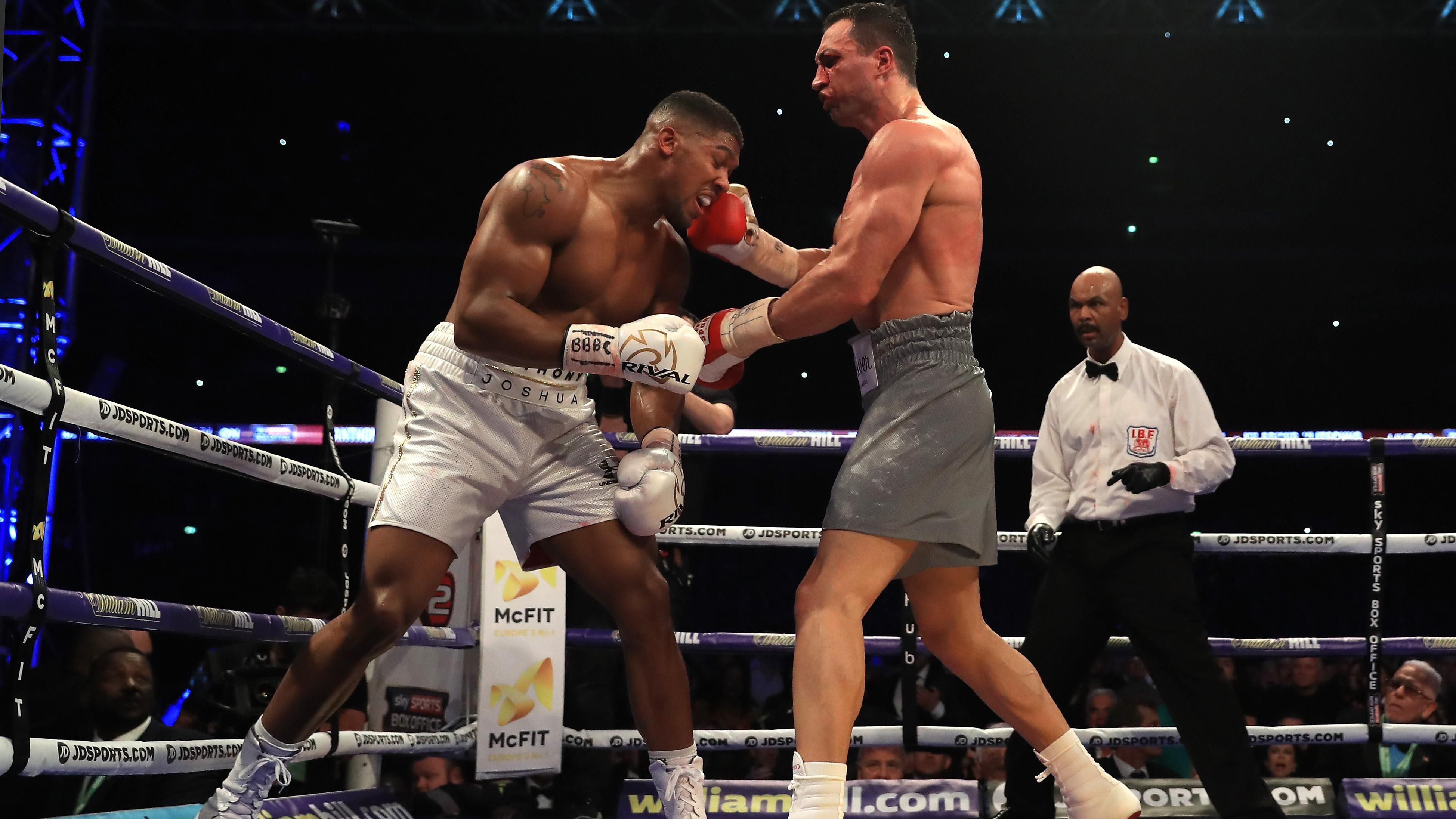 Бій Кличко – Джошуа: найяскравіші фото Бій Кличко – Джошуа: найяскравіші фото