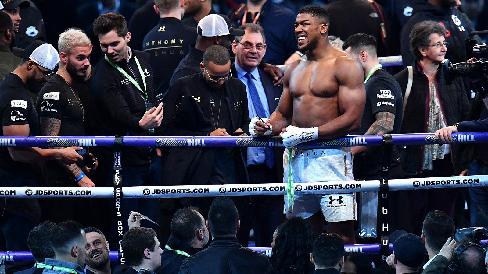 Джошуа про бой с Кличко: Владимир – пример для меня
