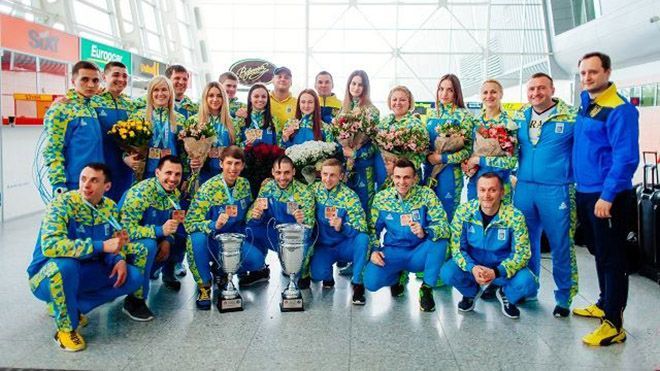 Украинская сборная триумфально выступила на чемпионате Европы по каратэ Украинская сборная триумфально выступила на чемпионате Европы по каратэ